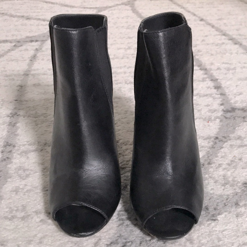 Vince Camuto Peep Toe Booties